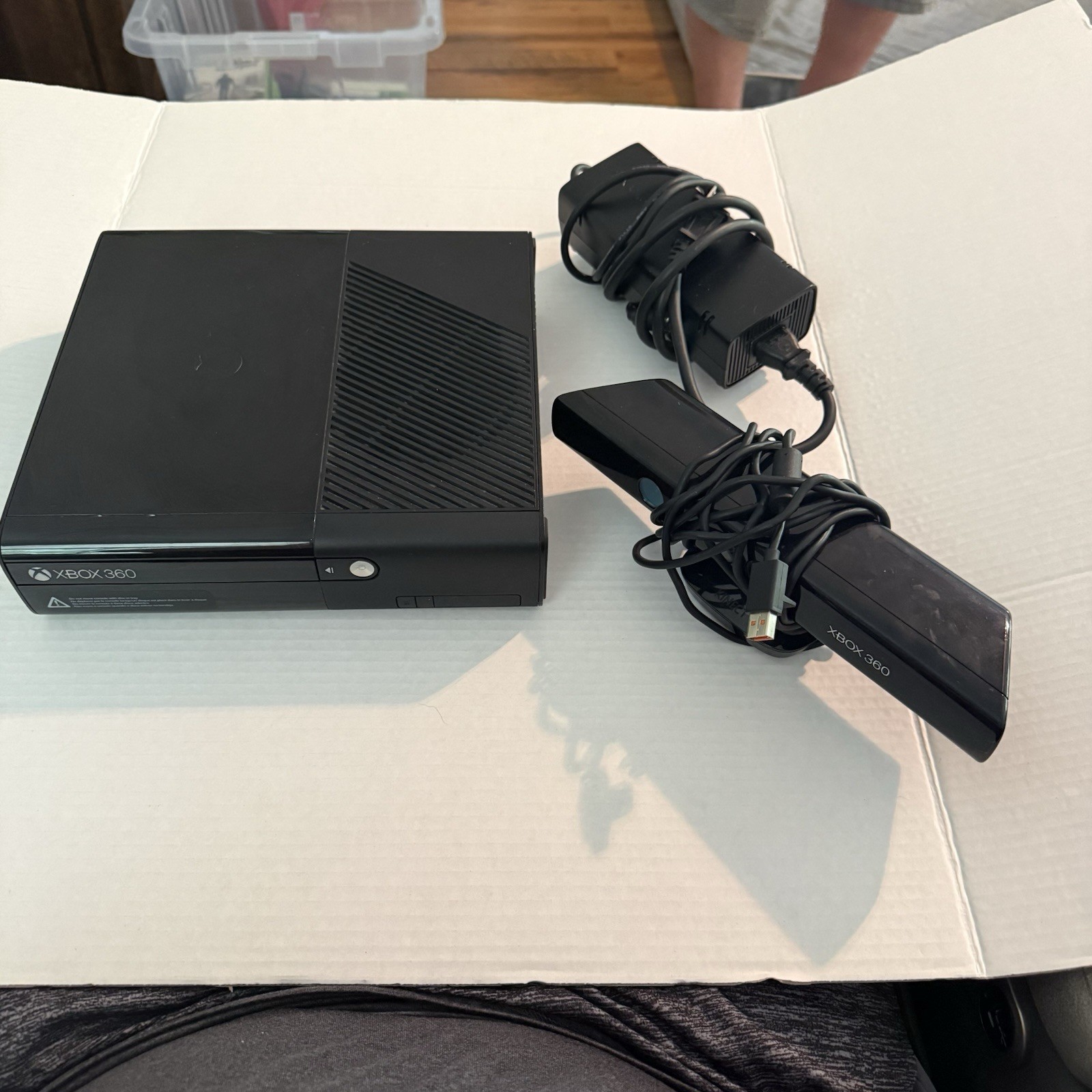 Xbox 360 E Console 500GB OEM Hard Drive Black 1538 Model Tested With Connect