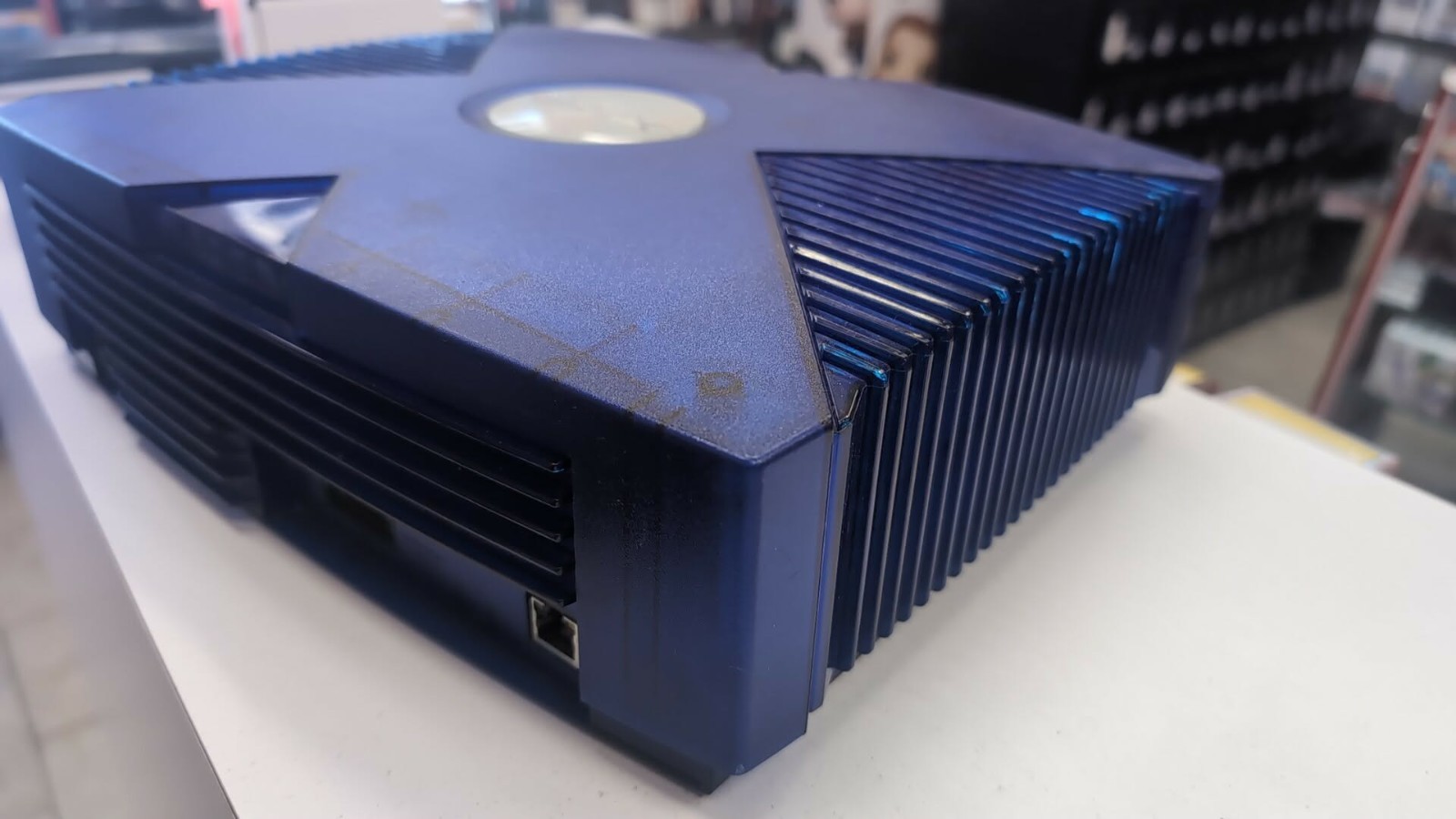 Halo 2 Ice Blue Limited Edition Xbox Console System Tested Working
