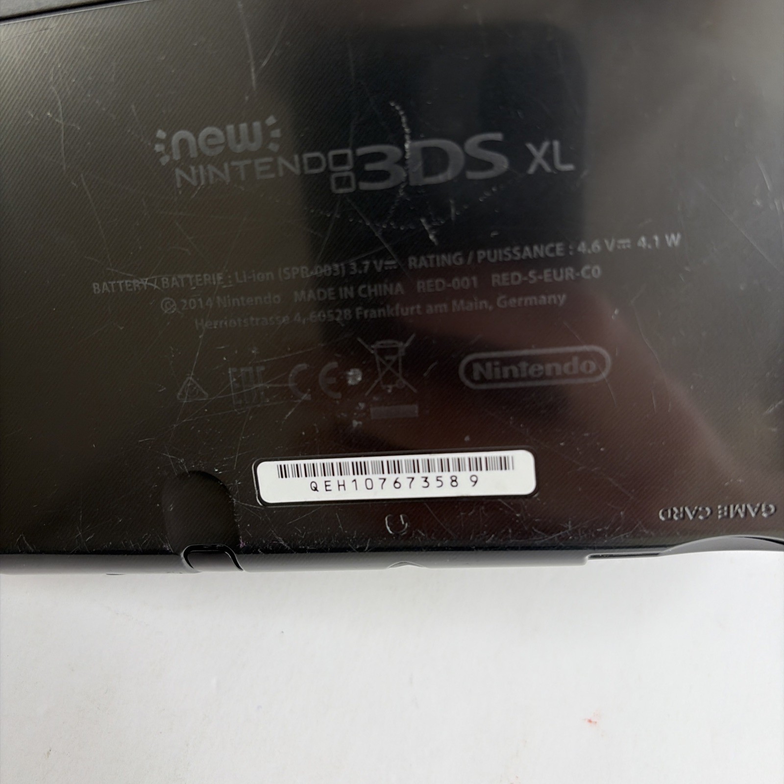 New Nintendo 3DS XL Gray Black Console, Charger Stylus US Version