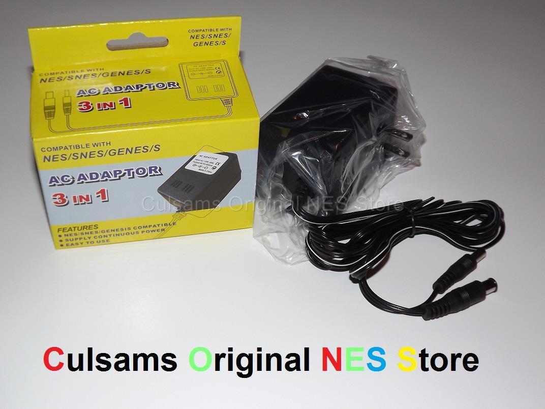 Original Nintendo NES System Console Accessories & NEW NES 72 Pin