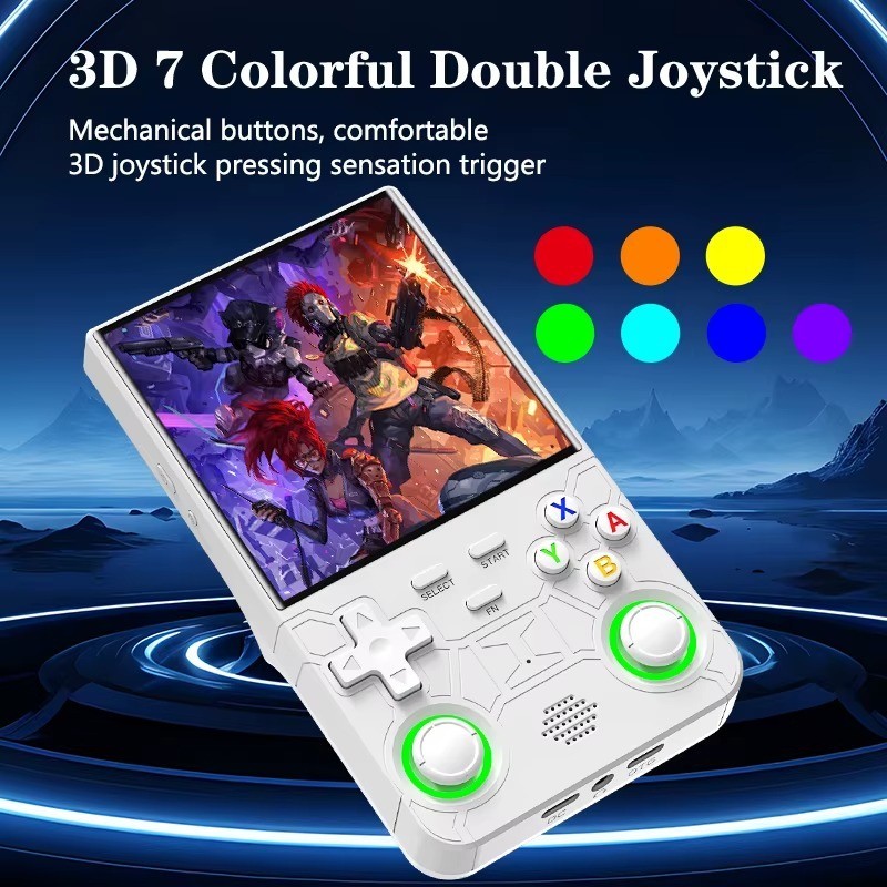 R36s Retro Handheld Game Console 128GB Portable Gaming Player