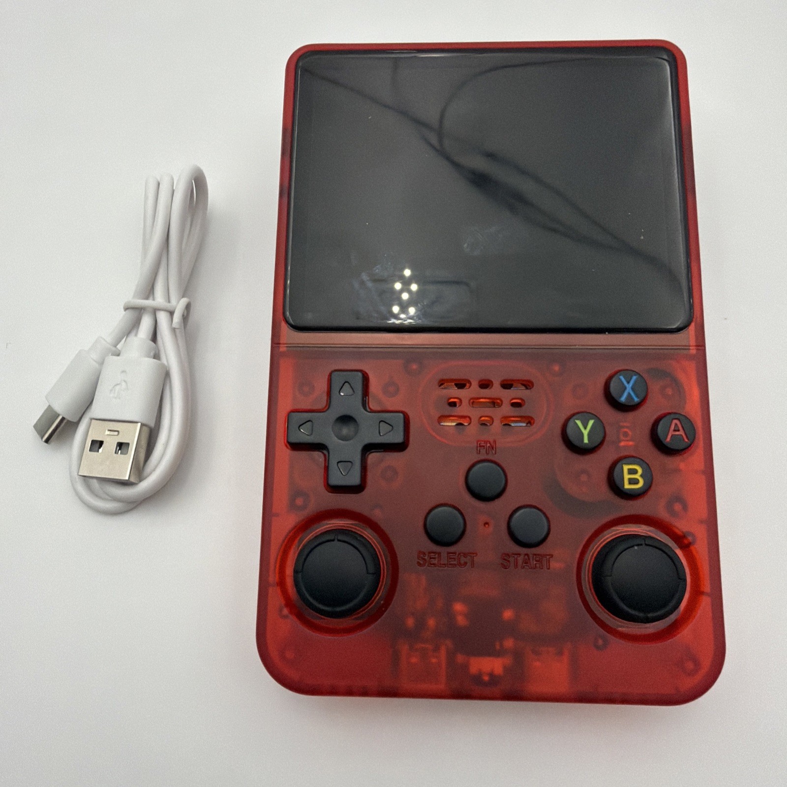 Video Handheld Game Console – Red – TESTED
