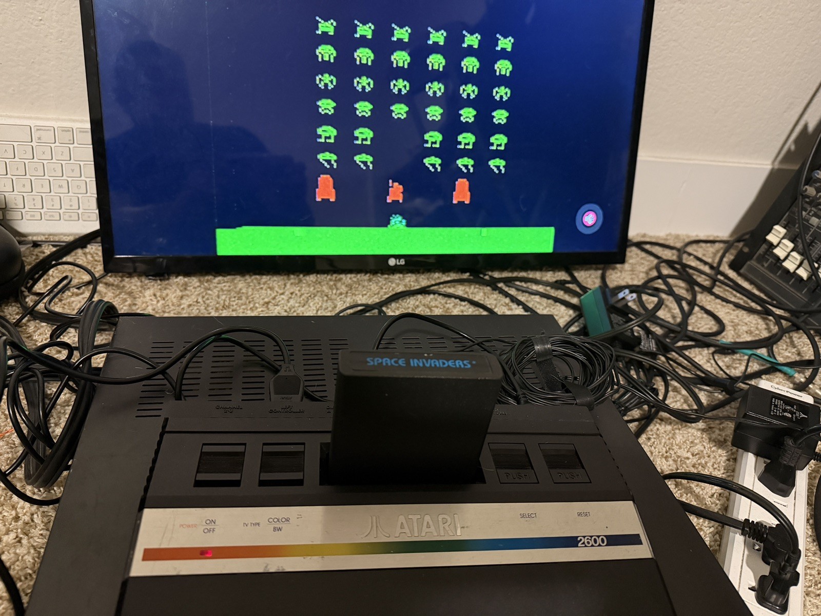 Atari 2600 Junior Console 9 Games 1 Joystick Tested