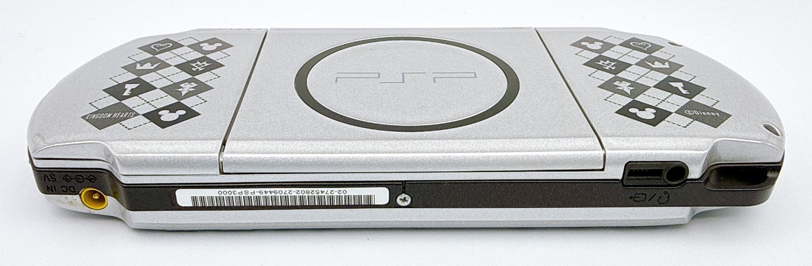 Sony PSP-3000 Console Silver Kingdom Hearts Limited Edition w/Box – Excellent