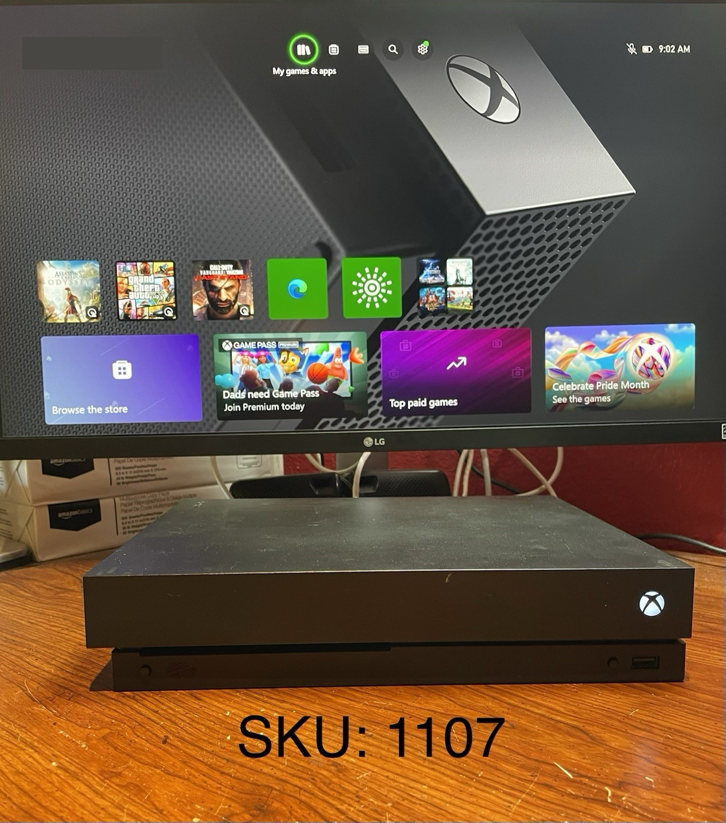 Microsoft Xbox One X 1TB Console Only