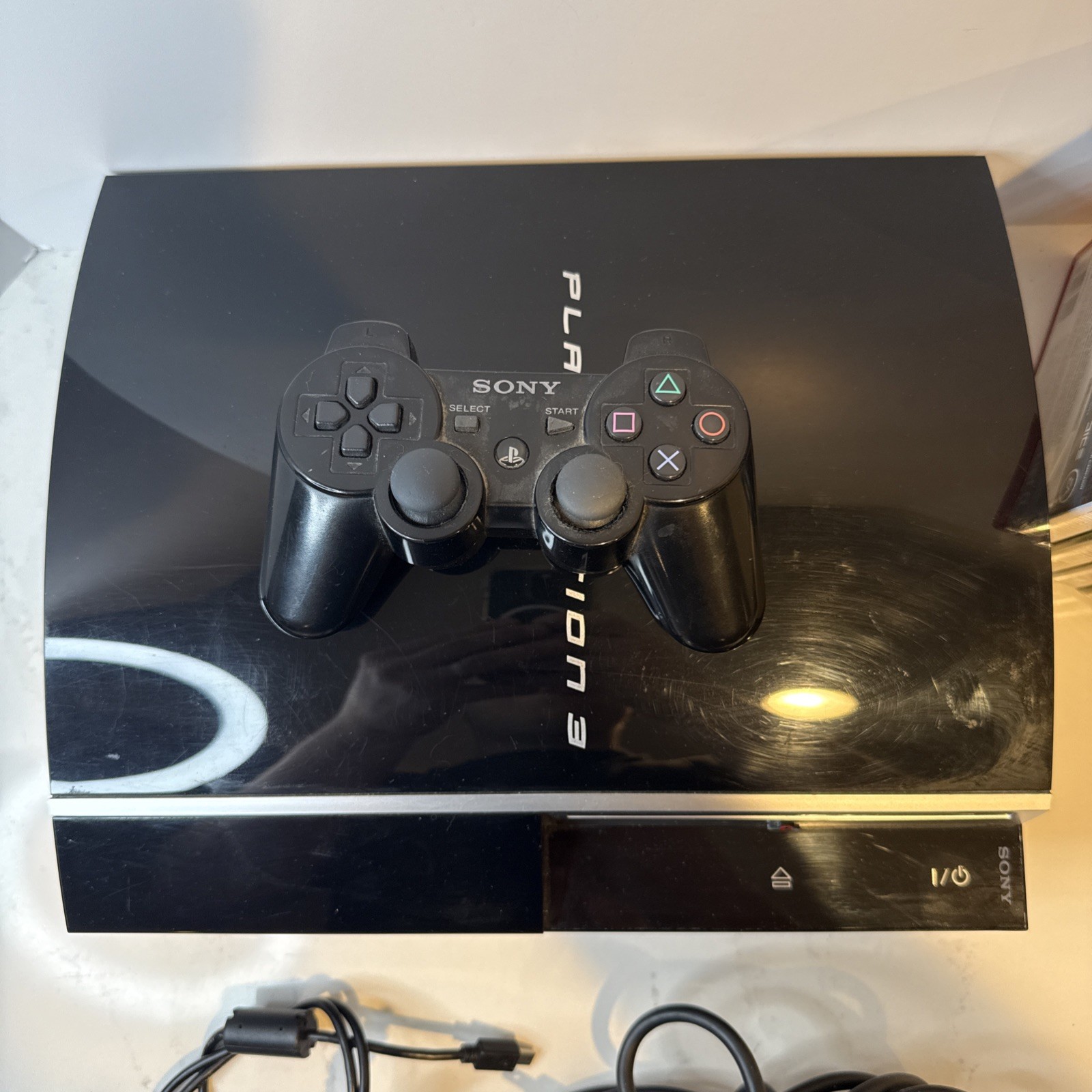 Sony PlayStation 3 PS3 500GB Black Console Bundle Clean Tested Working Original