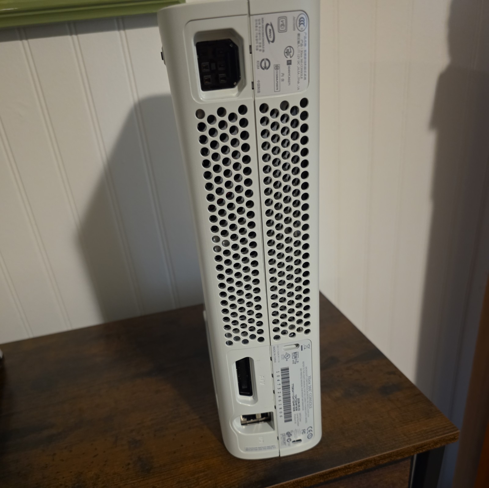 Microsoft Xbox 360 Console – Matte White Untested