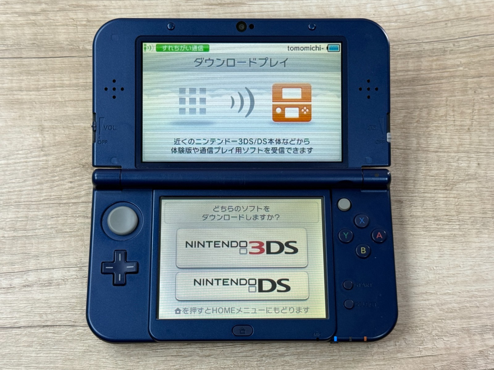 IPS Nintendo New 3DS XL Metallic Blue Console IPS Top Tested D6125