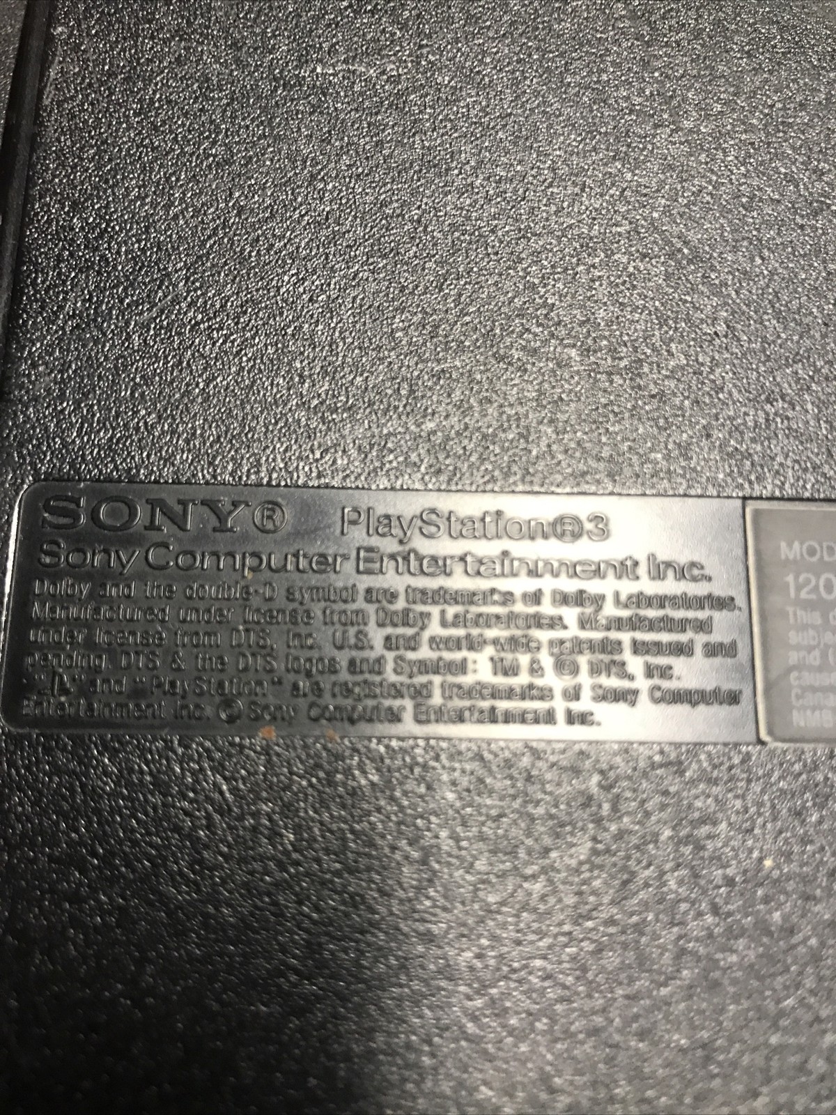 Used Sony PlayStation 3 Slim 320GB Black Console CECH-3001B Cable HDMI Tested