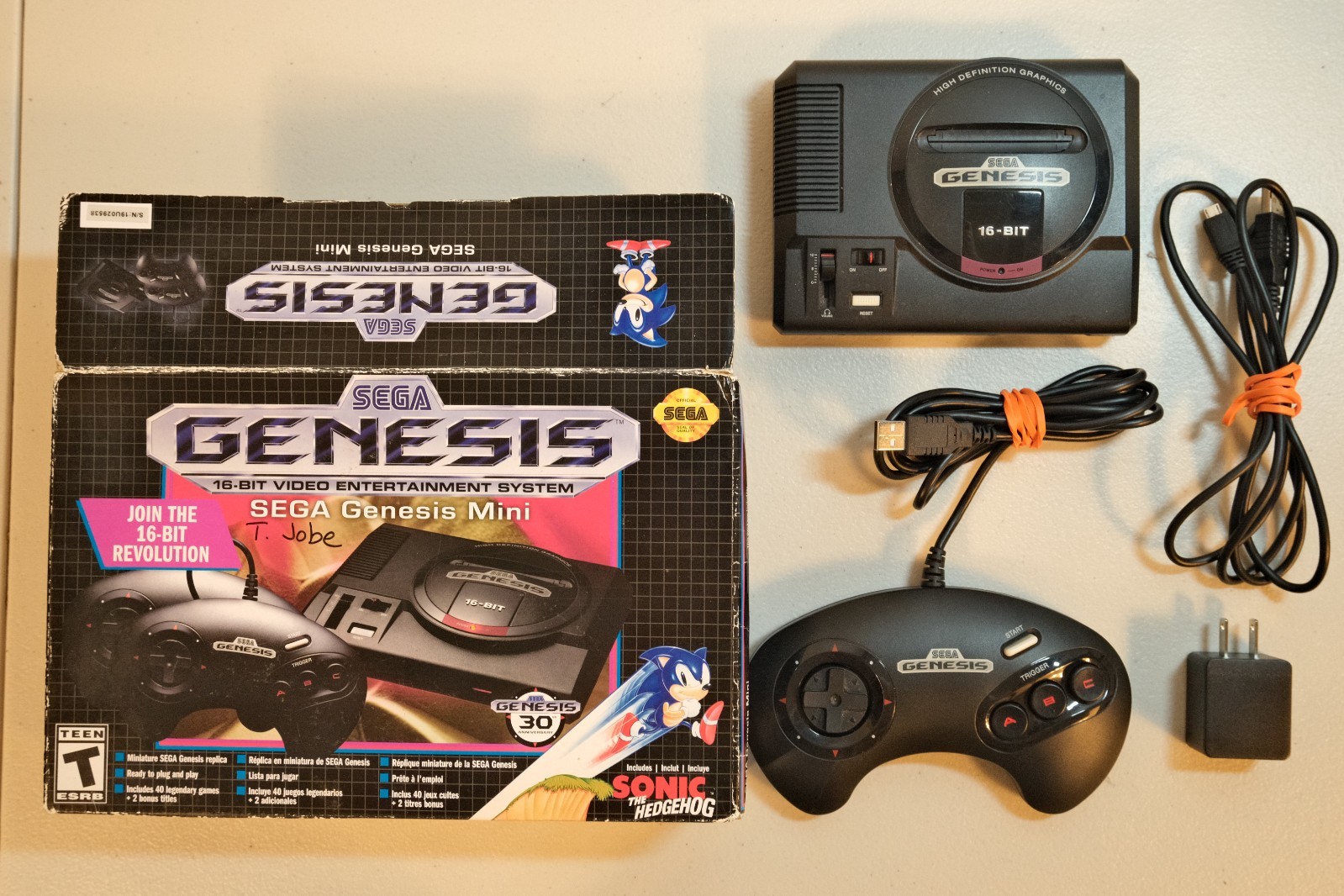 SEGA Genesis Mini Home Game Console 30th Anniversary 2019