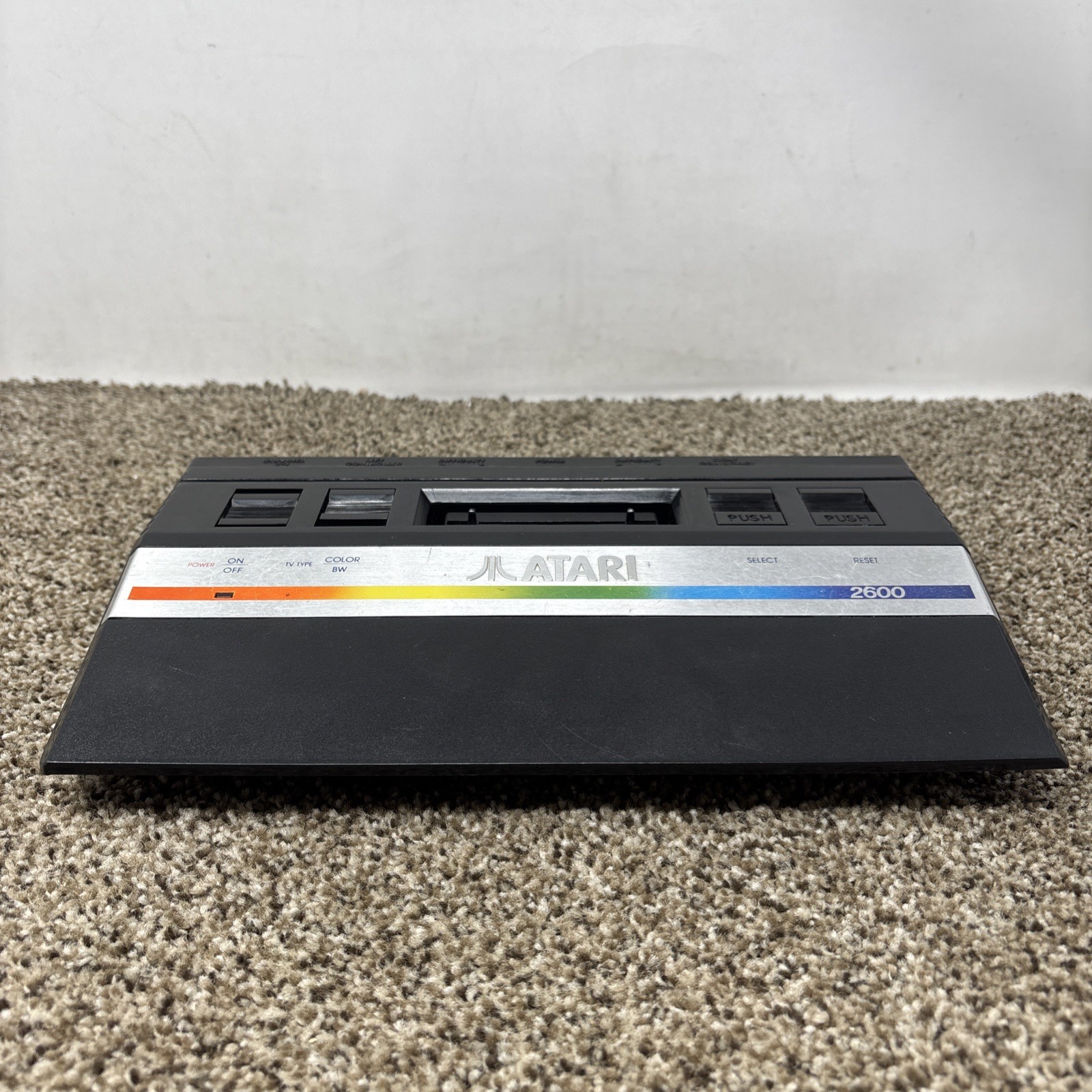 1 Chip Atari 2600 JR Console Only Very Rare Collectors Item Tested One Chip