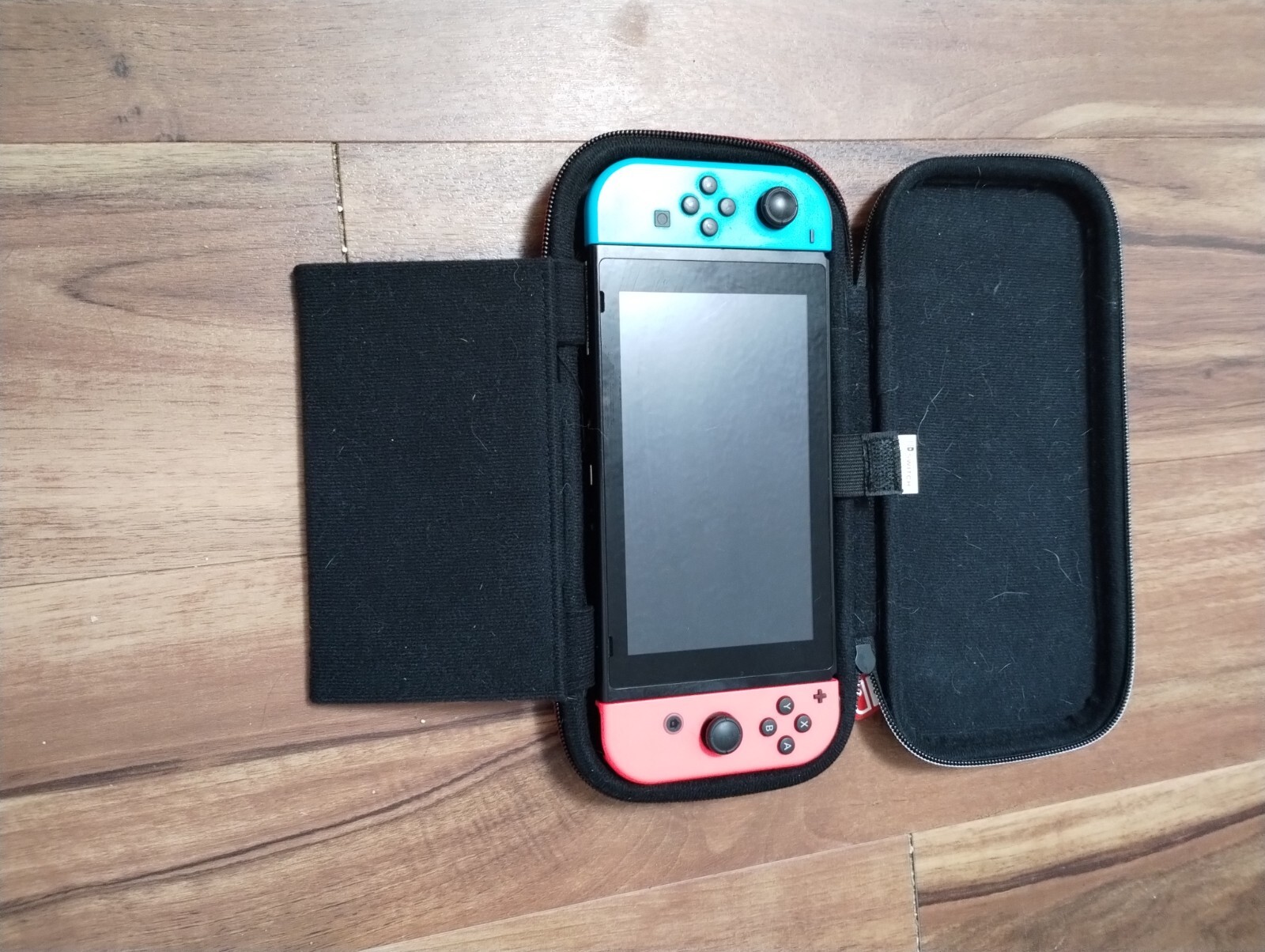 Nintendo Switch Console and games, carrier, Ring Fit, extra controllers