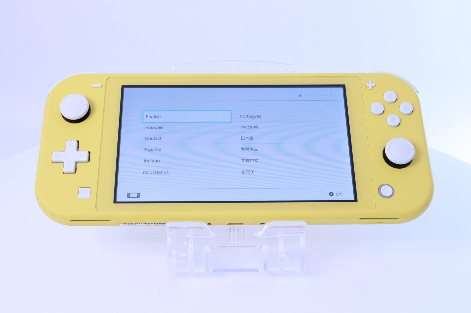 JP Game Nintendo Switch Lite Yellow [Rank :S] 【 Region Free 】
