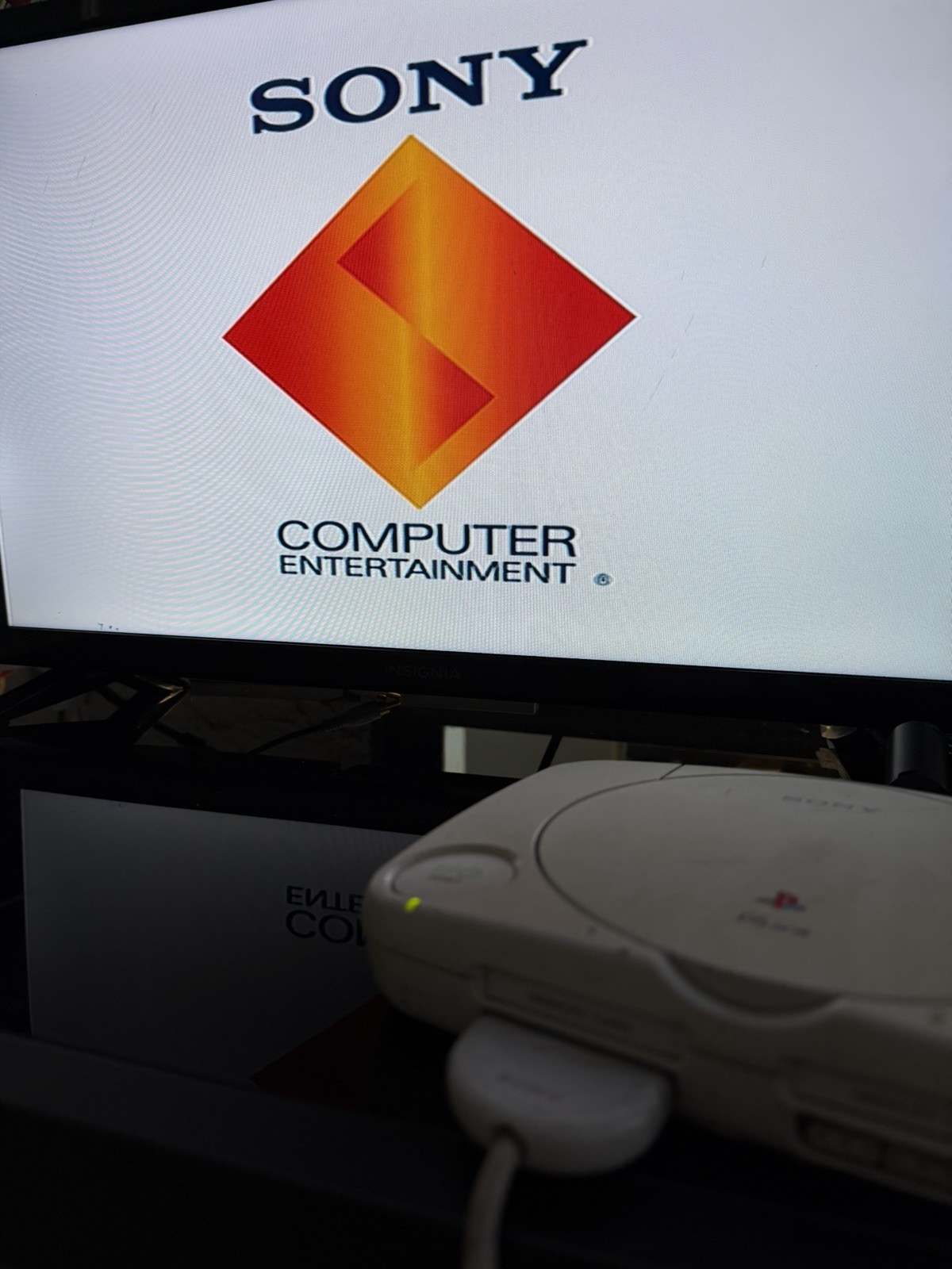 Sony PlayStation 1 PSOne Console 1 Controller READ DESCRIPTION / Power Supply