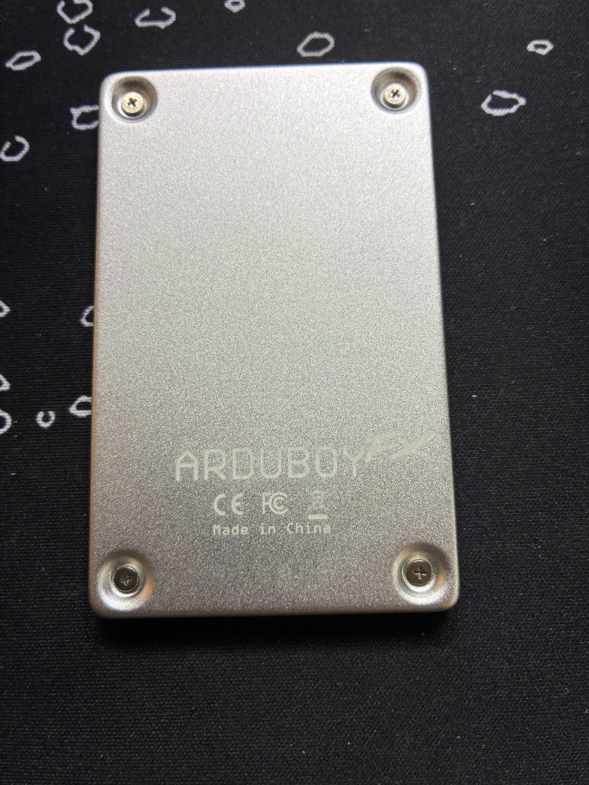 Arduboy FX Handheld Gaming Console Arduino Credit Card Size with Box, Cable Used