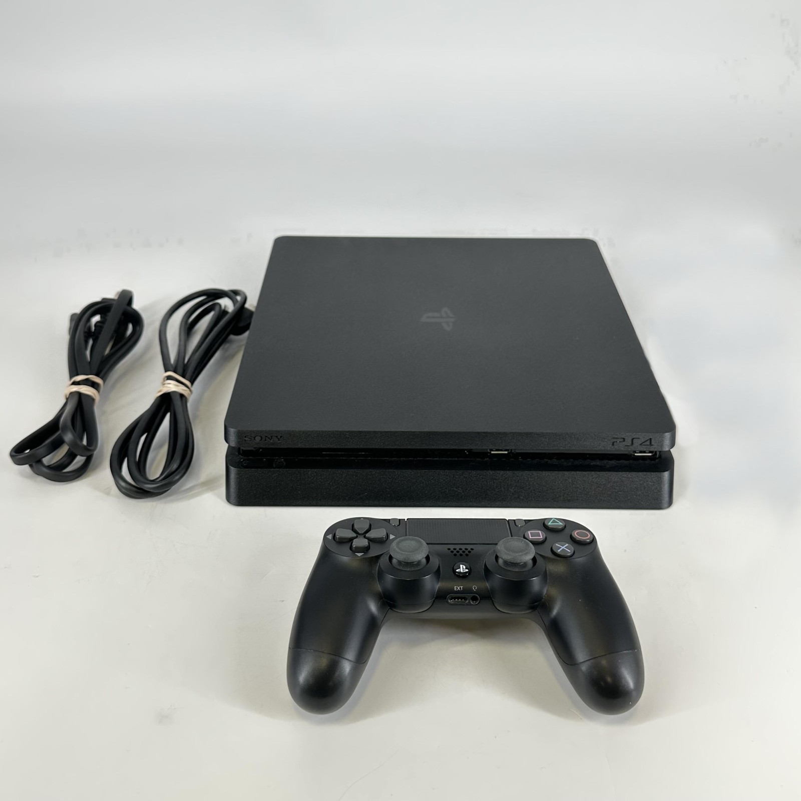 Sony PlayStation 4 Slim Console Black 1TB- Excellent w/ Controller/HDMI/Cord