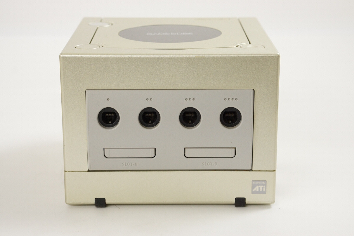 Gamecube STAR LIGHT GOLD Console Tested System DOL-101JP For Japan Game CD 3617