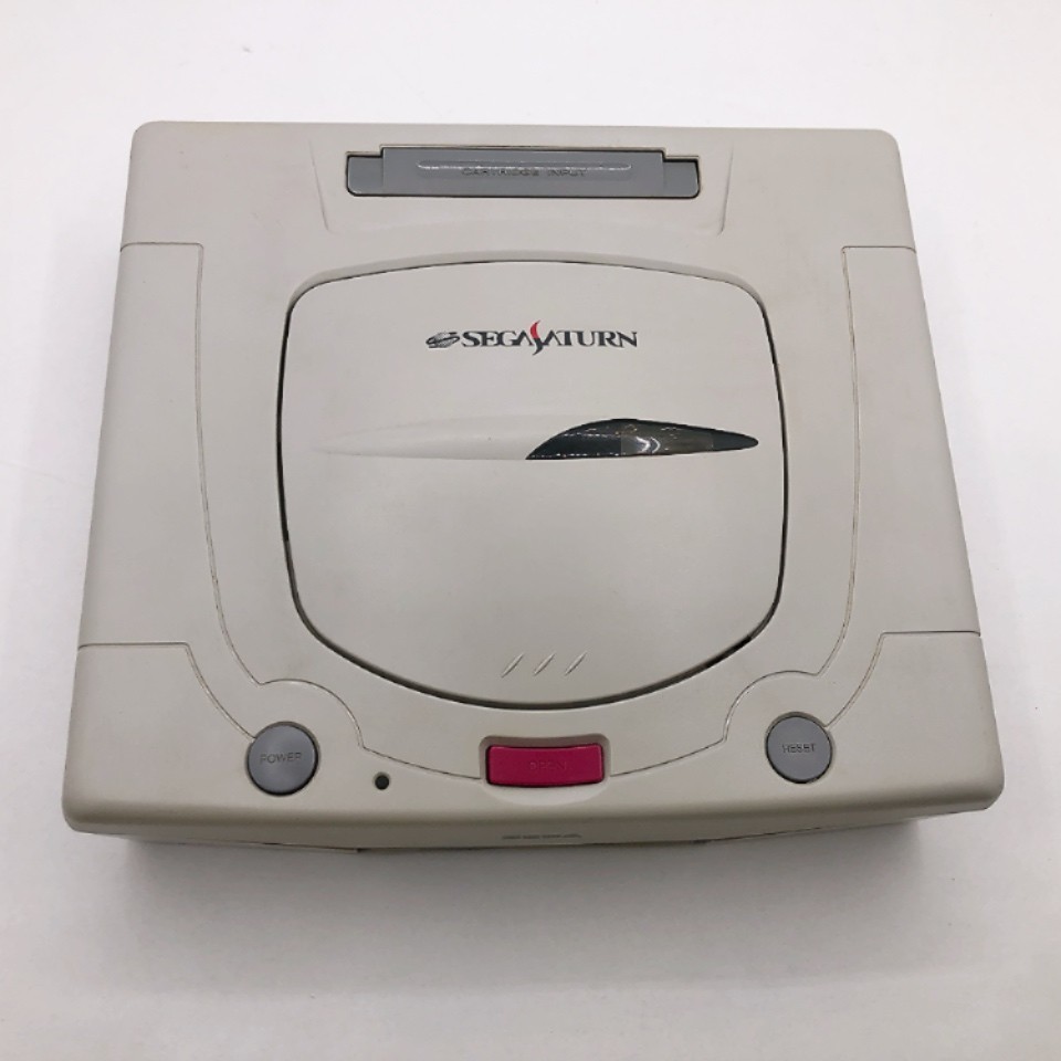 Sega Saturn Console System HST-3220 Box Japan NTSC-J White Japanese Tested