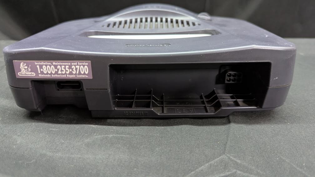 Nintendo 64 N64 Video Game Console Gray Tested w/ Cables & Controlle (CLN070912)