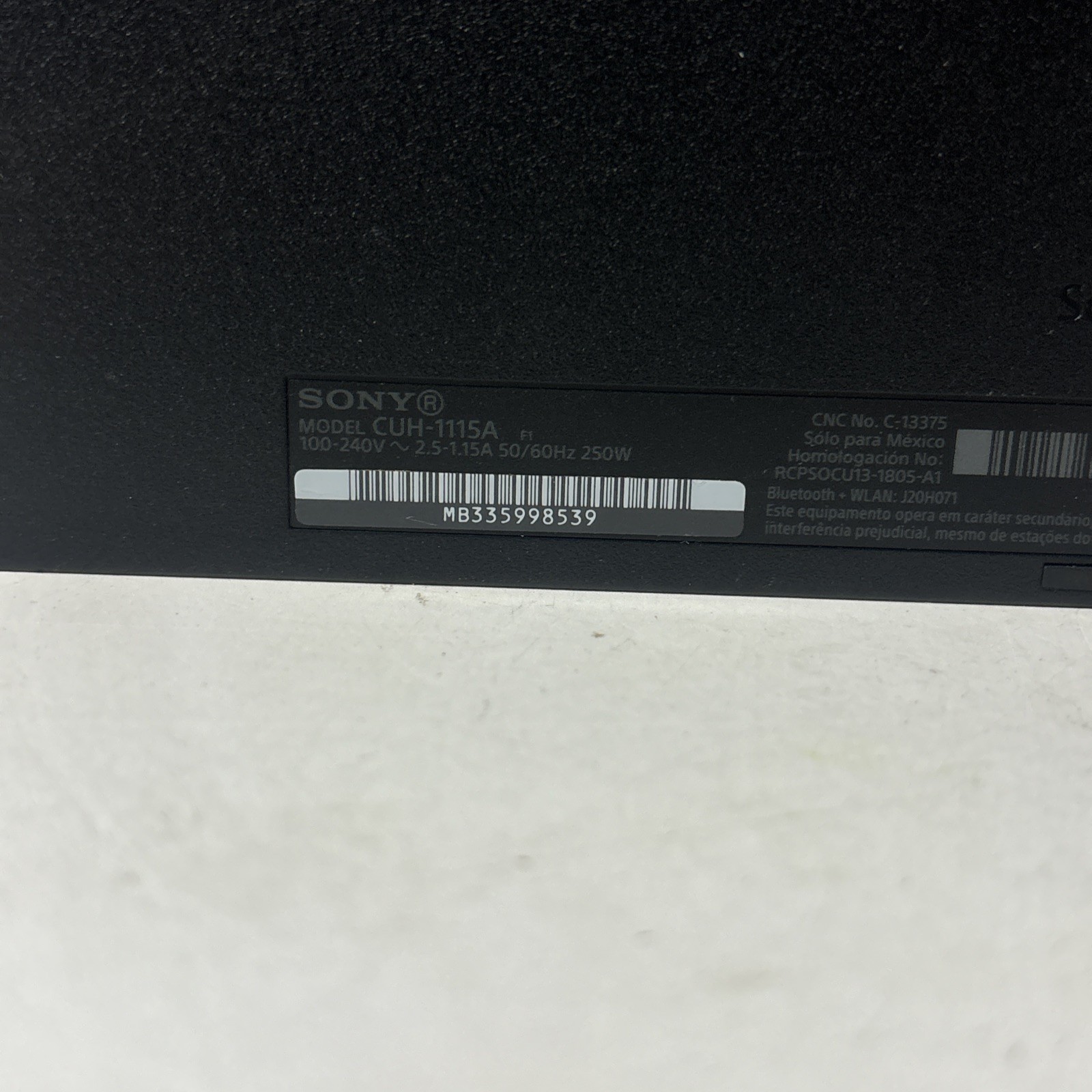 Sony PlayStation 4 PS4 500GB Black Console Factory Reset Tested Free Shipping
