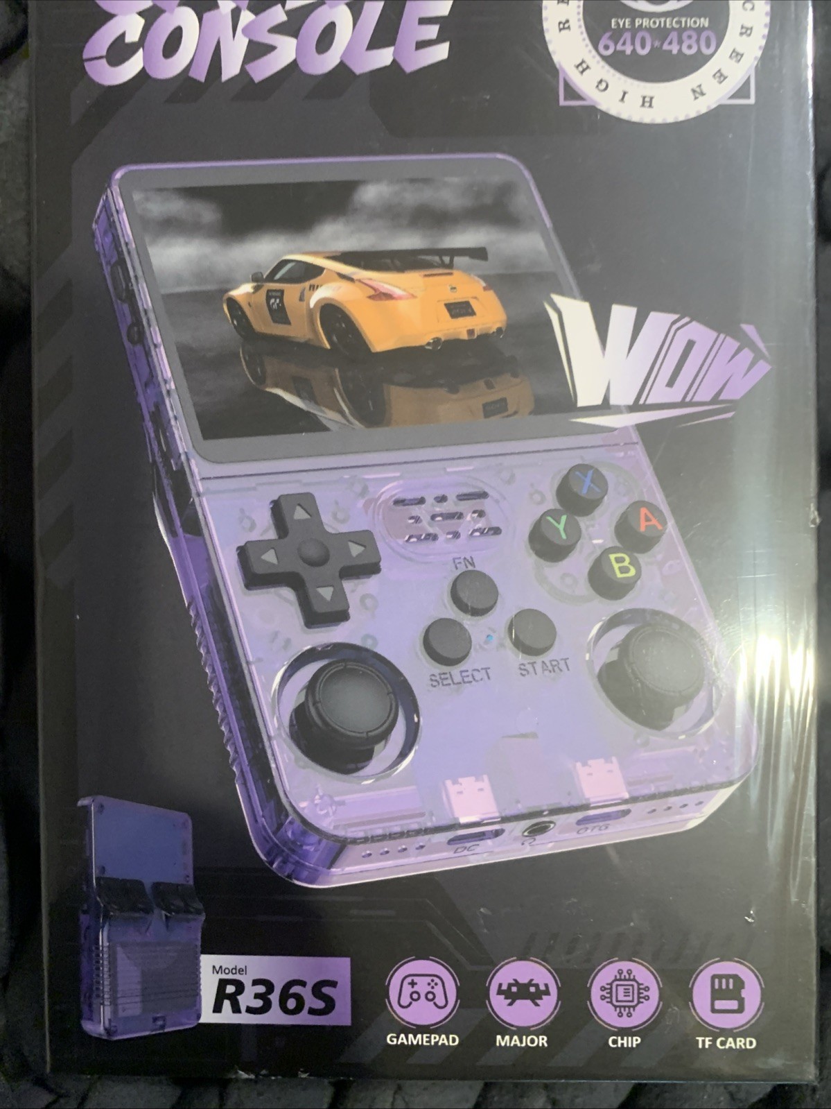 64 GB R36S Handheld Video Game Console 3.5 Inch IPS Screen, 20000+ Video Games