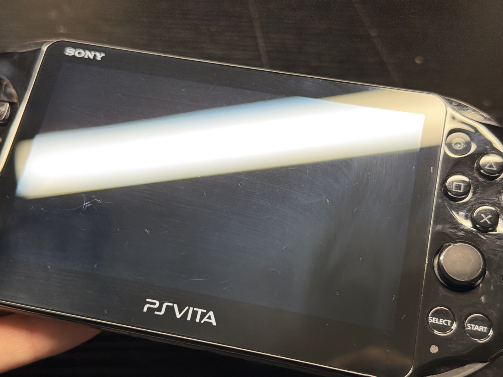 Sony PlayStation Vita Slim PS VITA PCH-2001 Black Console Tested Working W/ 8gb