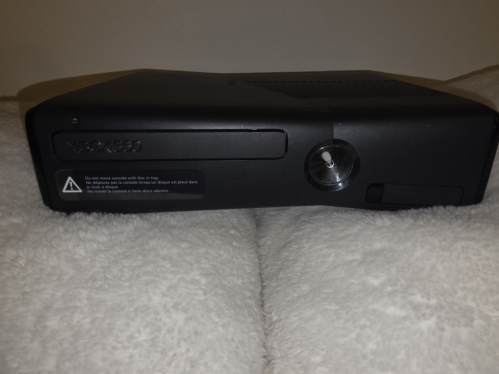 Microsoft Xbox 360 Slim console bundle with two controllers
