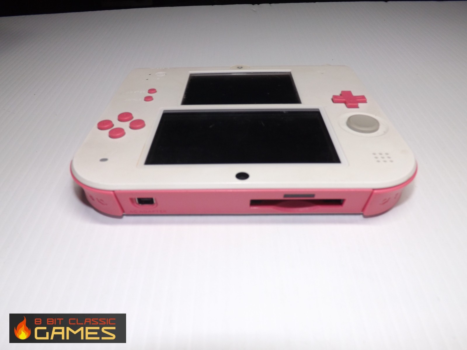 White & Pink Nintendo 2DS System – FAST SHIPPING! 613a
