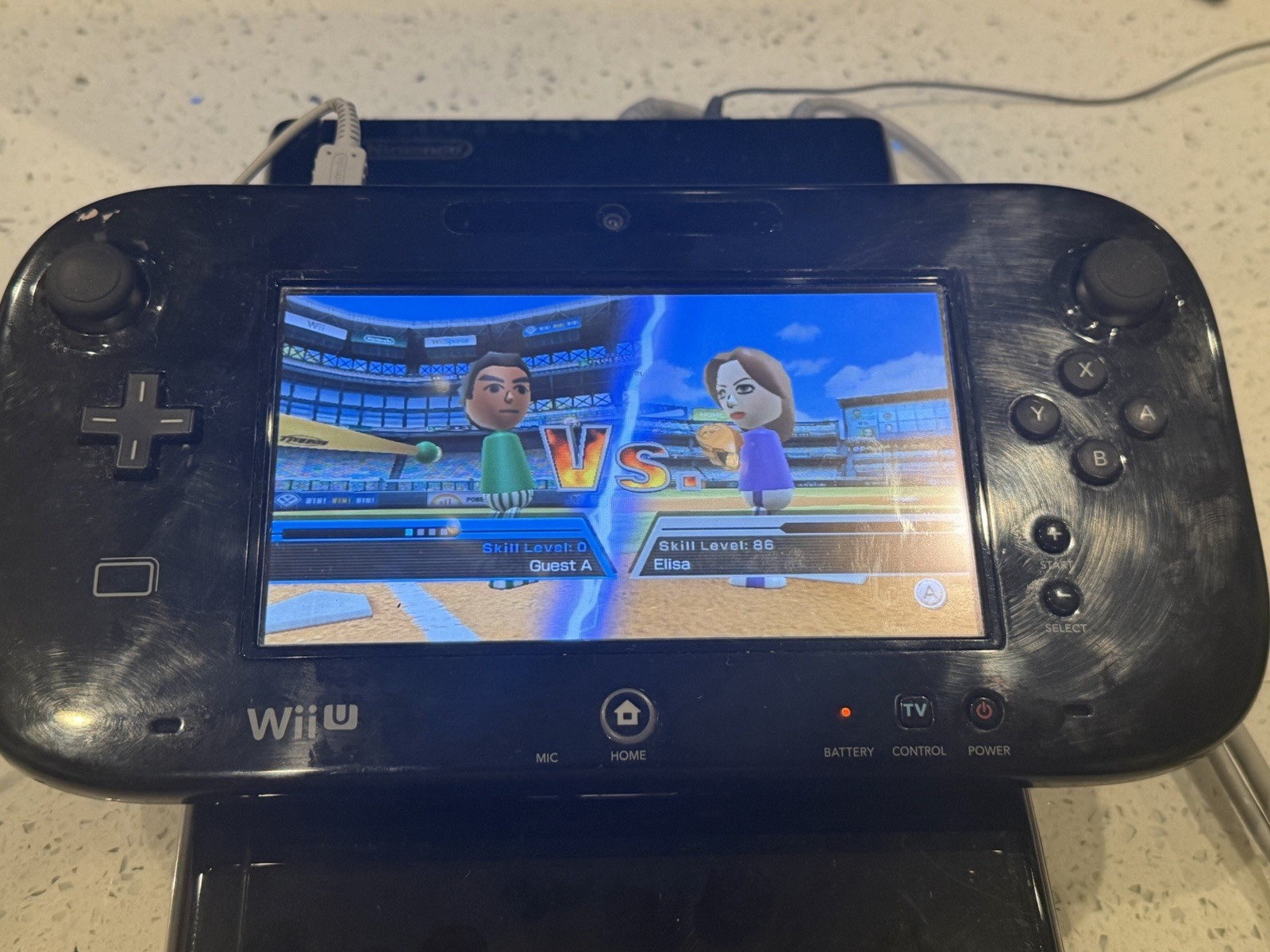 Nintendo Wii U 32GB Console Tested In Original Box Mario Kart 8 (NOT INCLUDED)