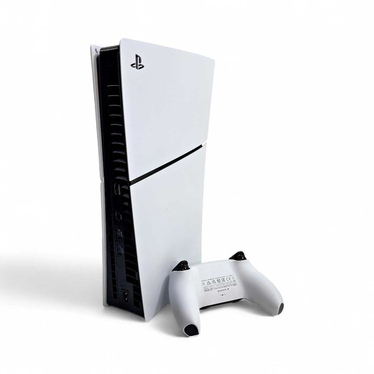 Sony PlayStation 5 Slim Blu-Ray Disk Edition 1TB Gaming Console – White CFI-2015