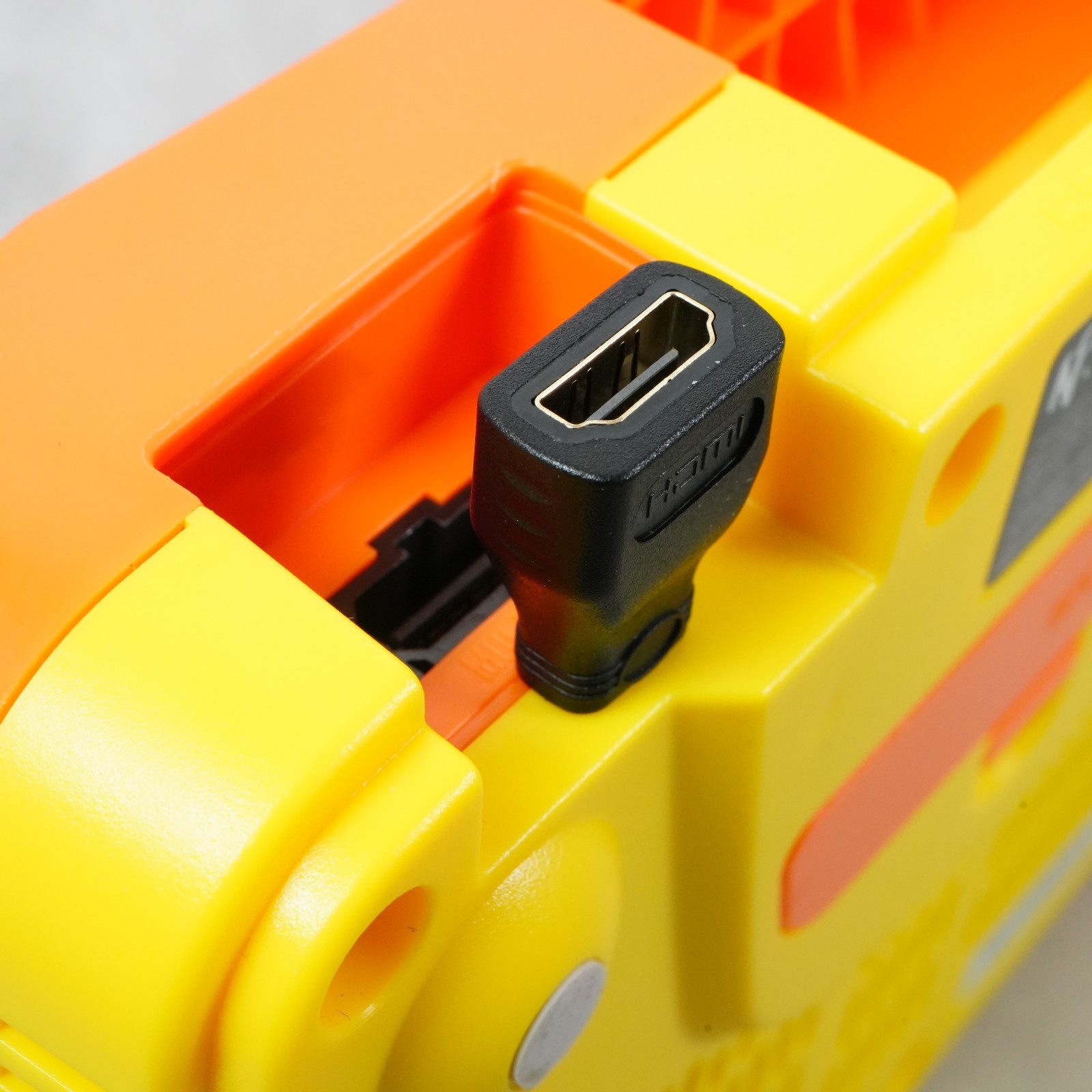 Nintendo 64 N64 HDMI MOD Orange Yellow Replacement Shell Console NUS-001 TESTED