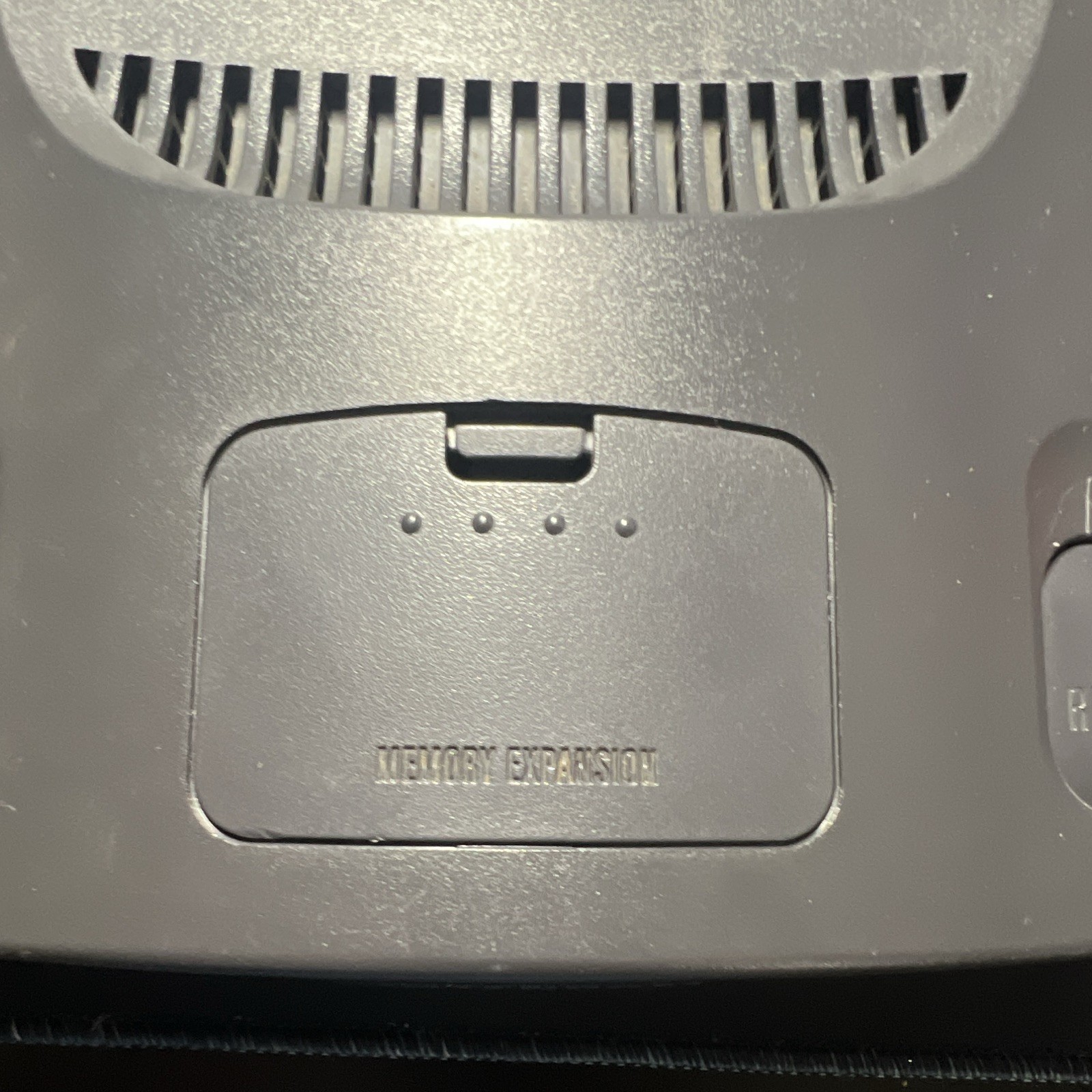 Nintendo 64 Gray Console NTSC-U/C AV Memory Expansion MPN NUS-001(USA)