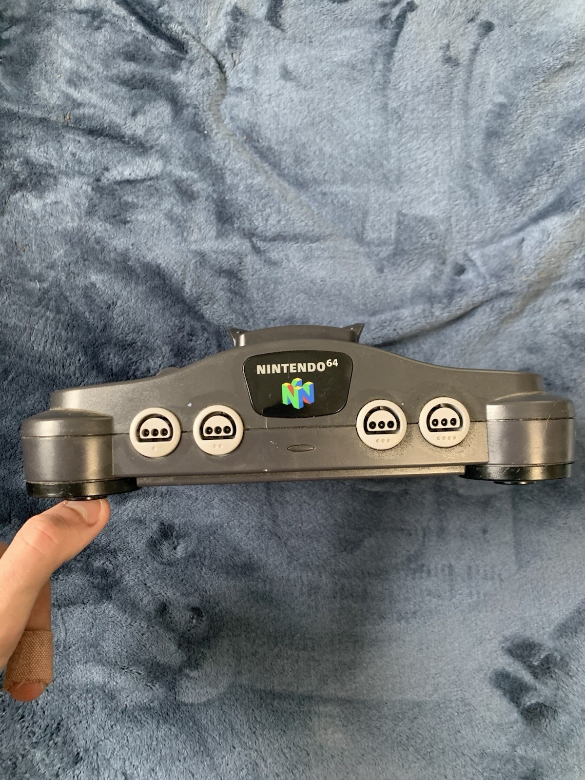 Nintendo 64 System – Home Console – Charcoal Gray (Cords Included)