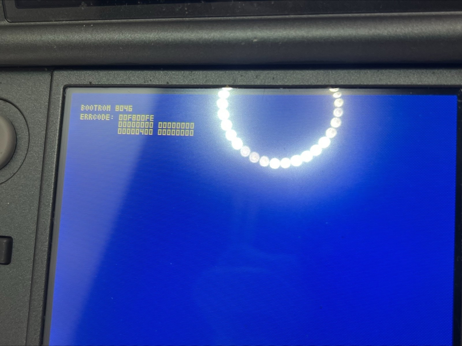 FOR PARTS! «New» Nintendo 3DS XL – Grey – Boot Issue – Error code! (B396)