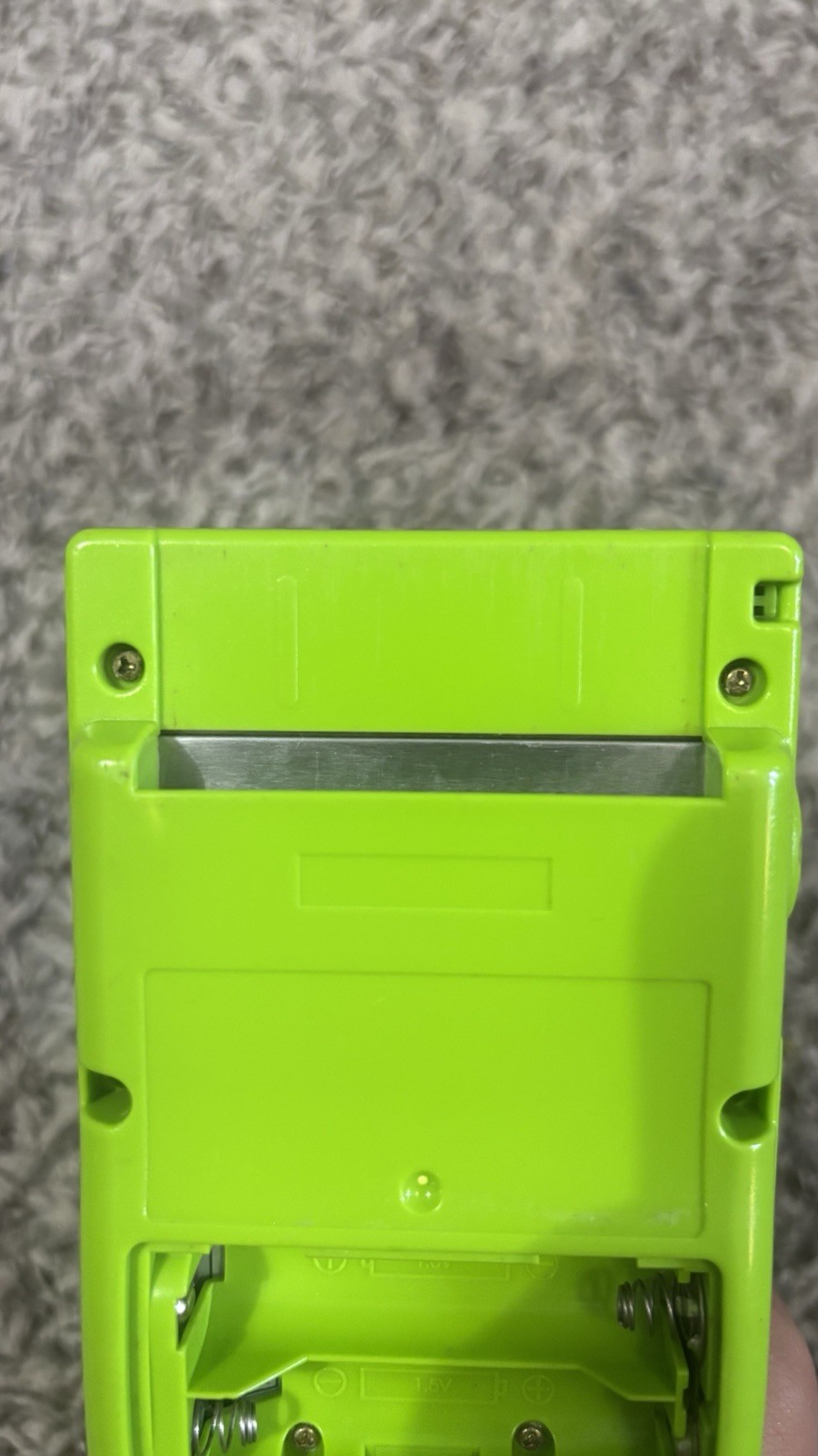 Nintendo Gameboy Color Lime Green Handheld Console Tested And Working