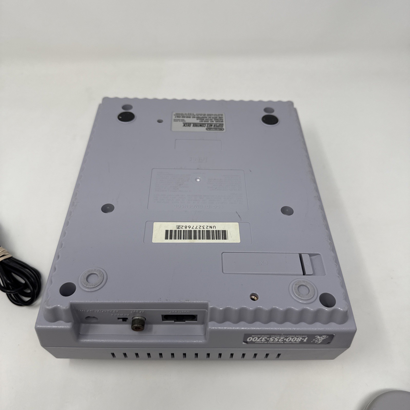 Super Nintendo SNES Console + Cables + Controller Bundle Lot *TESTED* Working