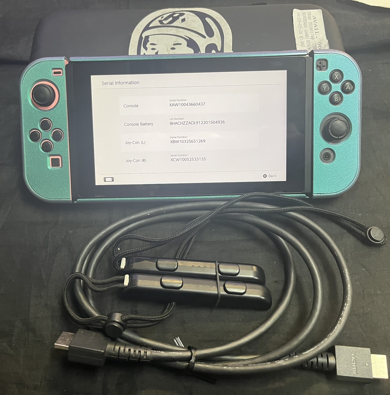 Nintendo Switch Console NO SD CARD