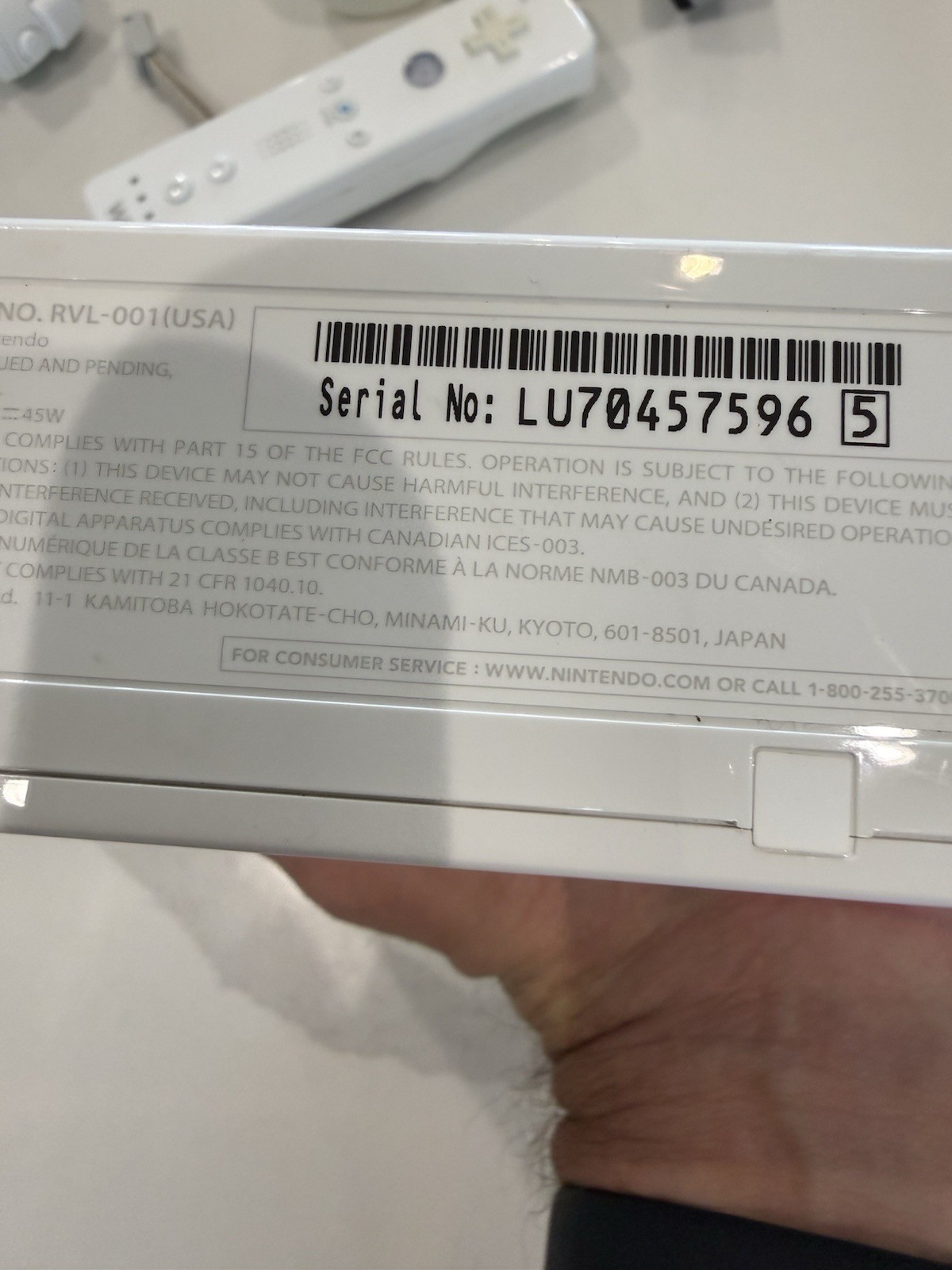 Nintendo Wii Console White RVL-001(USA) NTSC-U/C Bundle 2 Remotes Sensor Games