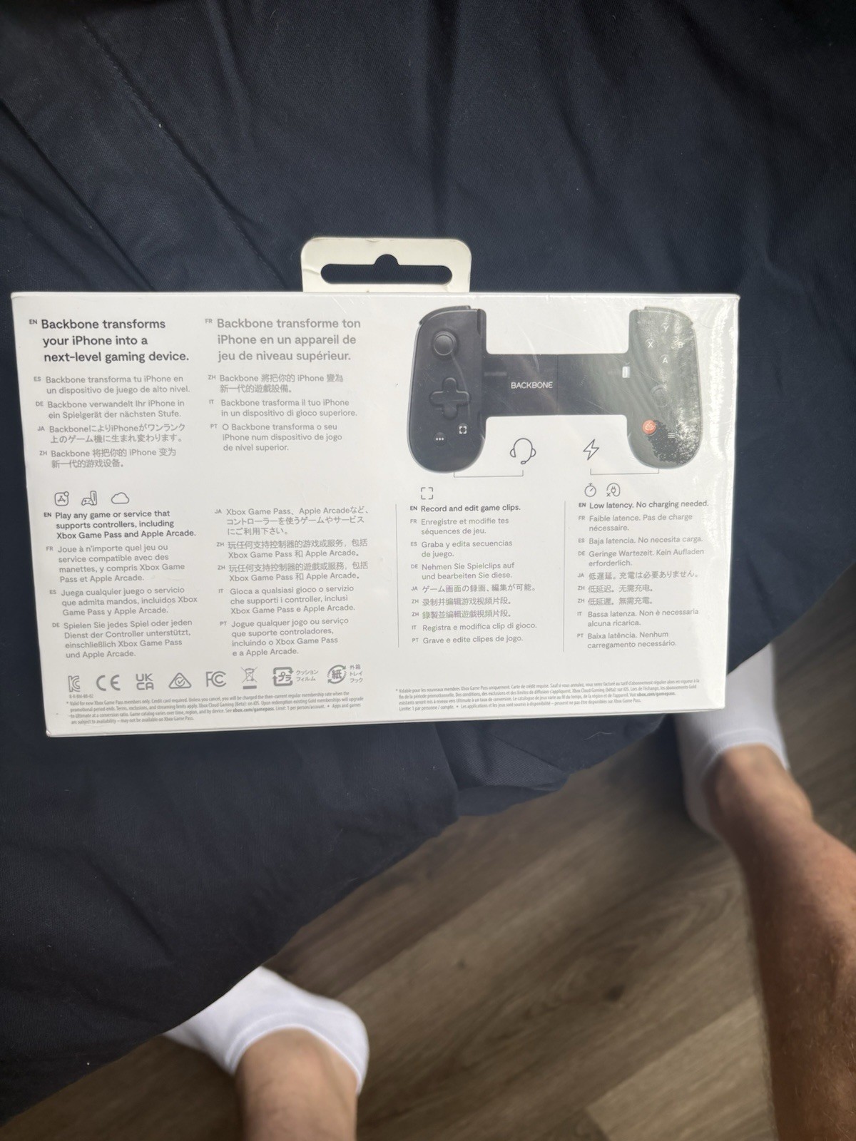 Xbox Backbone Lightning Handheld Game System New Sealed in Box