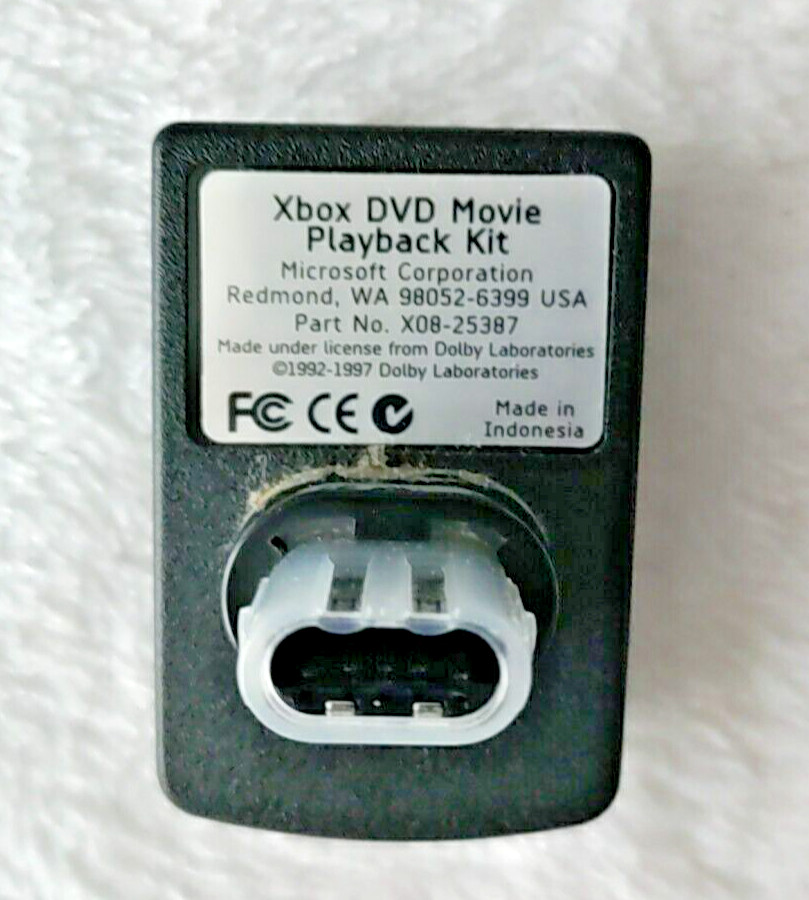 Microsoft Original Xbox Console -DVD Movie Playback-read disc and Remote Control