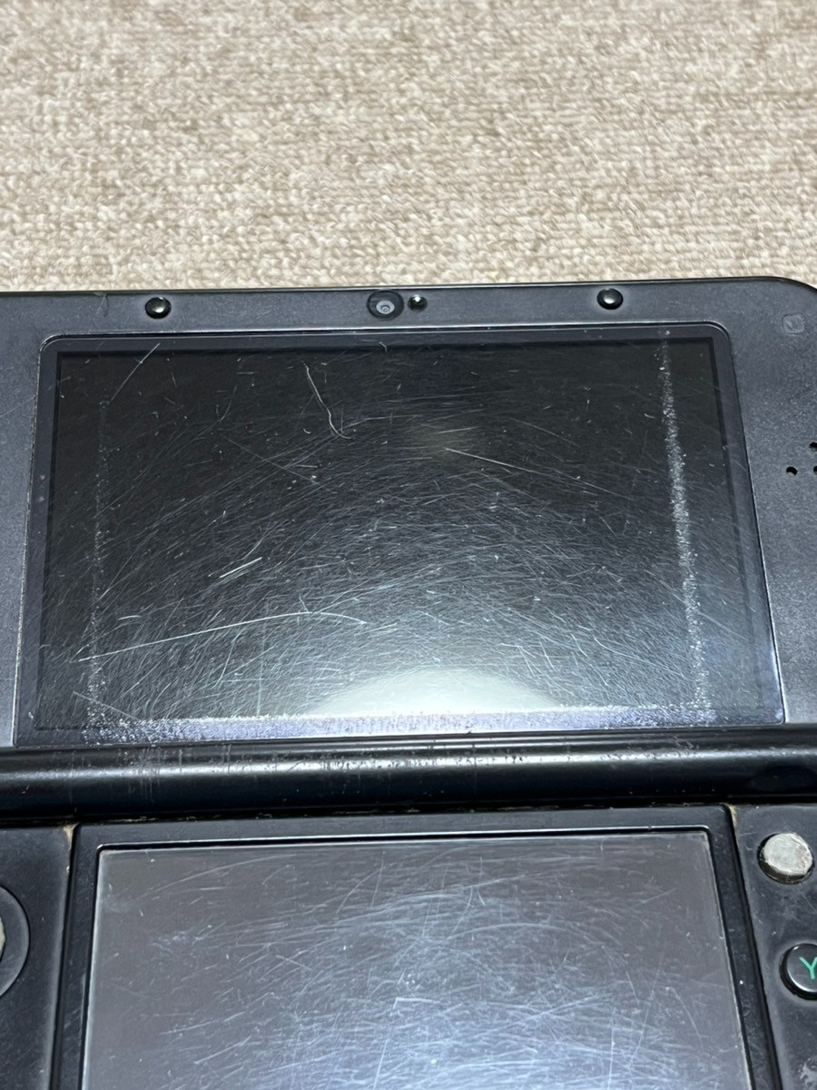 New Nintendo 3DS XL LL Black Lime Console region Japanese B816