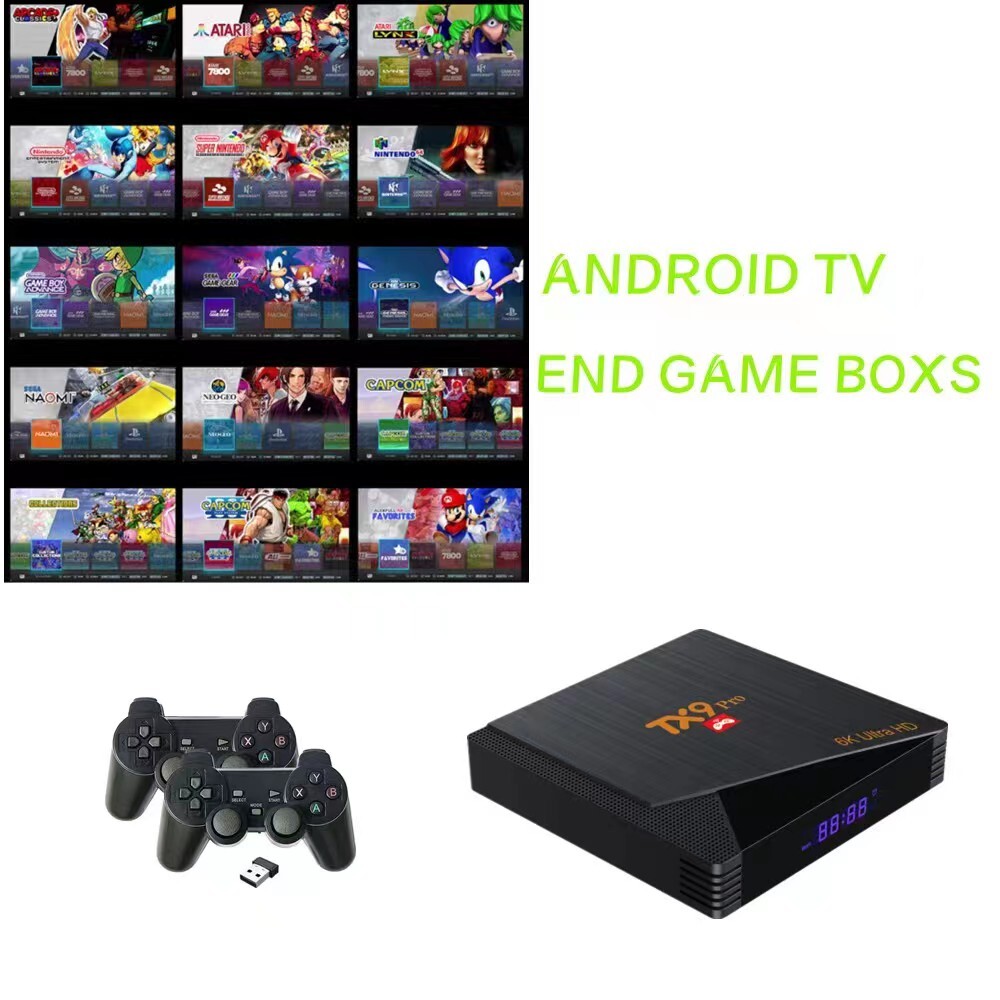 Smart TV Box & Game Box 9,000