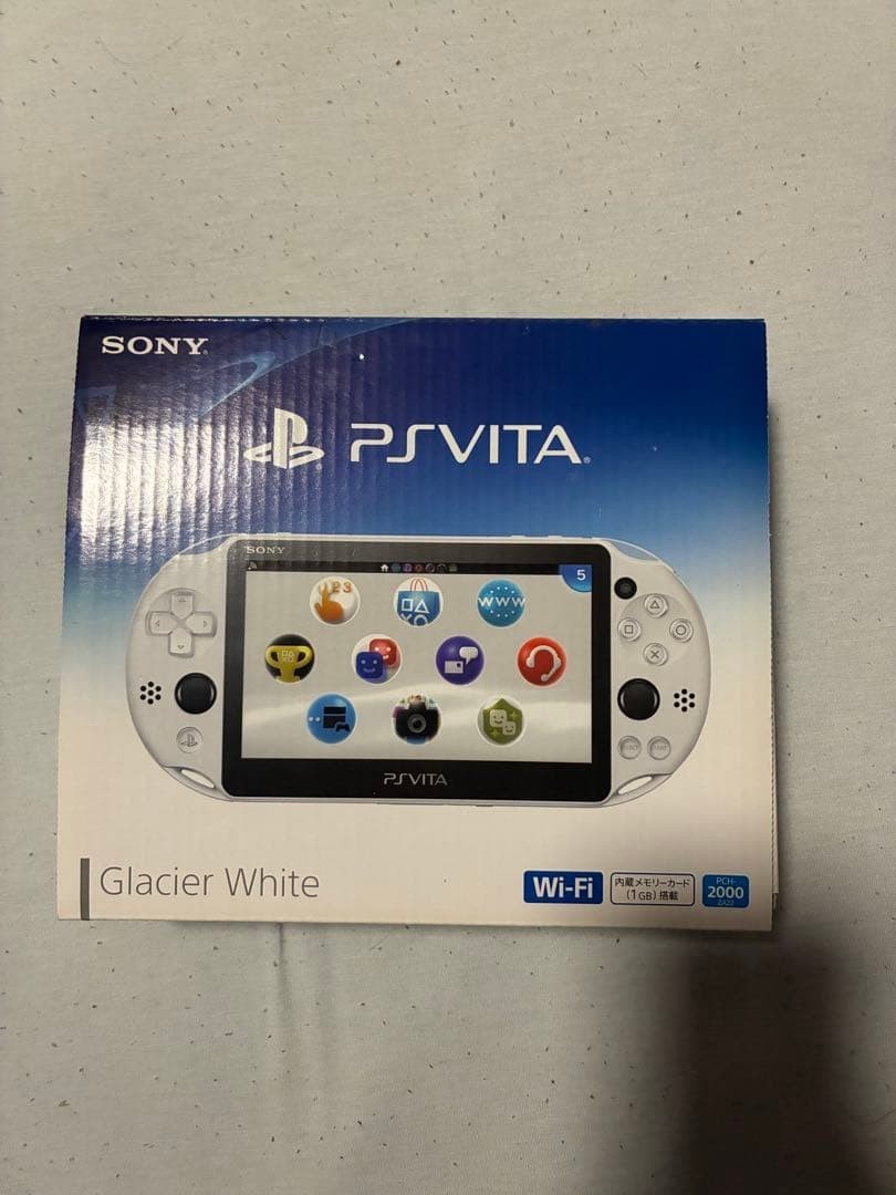 Mint Sony PS Vita PCH-2000 Handheld Console – Glacier White