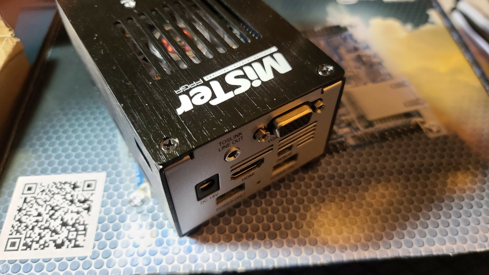 MiSTer FPGA Terasic DE10 Nano + 256GB SD preloaded + Case + 128MB + USB HUB + IO