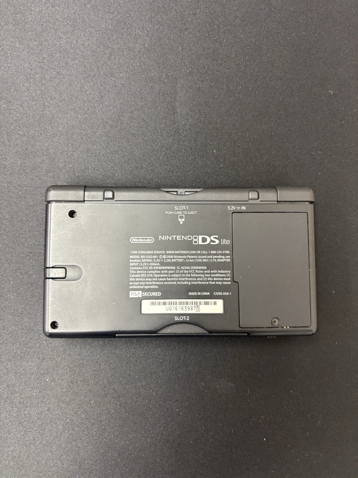 Nintendo DS Lite Crimson Handheld System – Red/Black