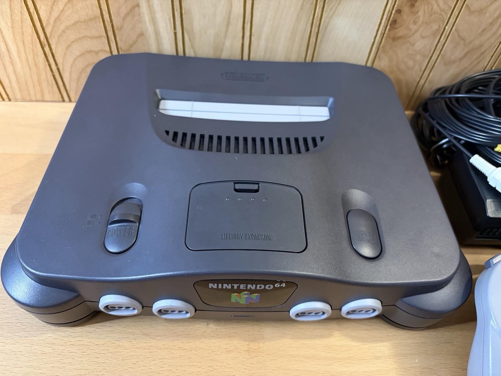 Nintendo 64 N64 Console Bundle Tested w/ Controller + All Cords *CLEAN*