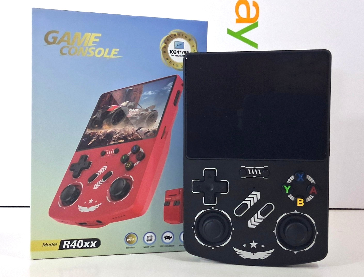 R40XX 128G Retro Handheld Video Game Console 4.2″ HD IPS, Linux, ArkOS R36s