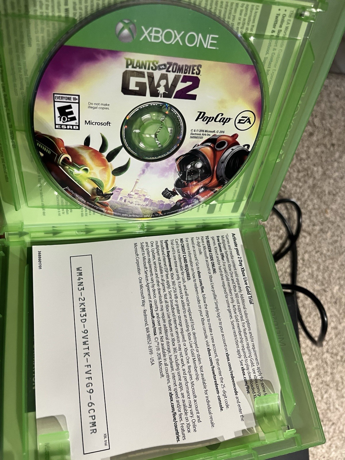 Microsoft Xbox One 500GB Console – Black – Includes Power Brick and Gw2