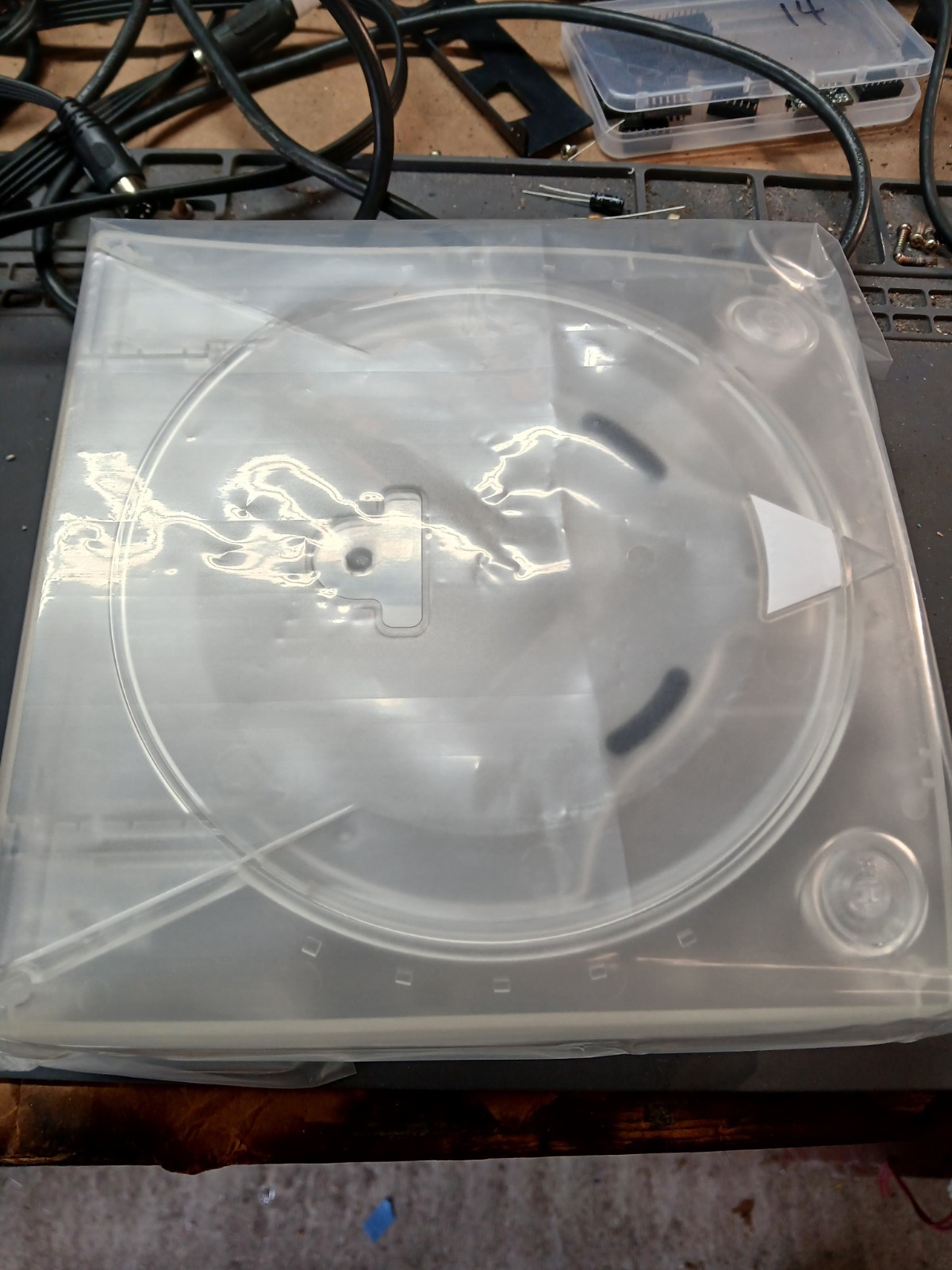 DREAMCAST CLEAR PLASTIC SHELL | US SELLER | NEW IN BOX