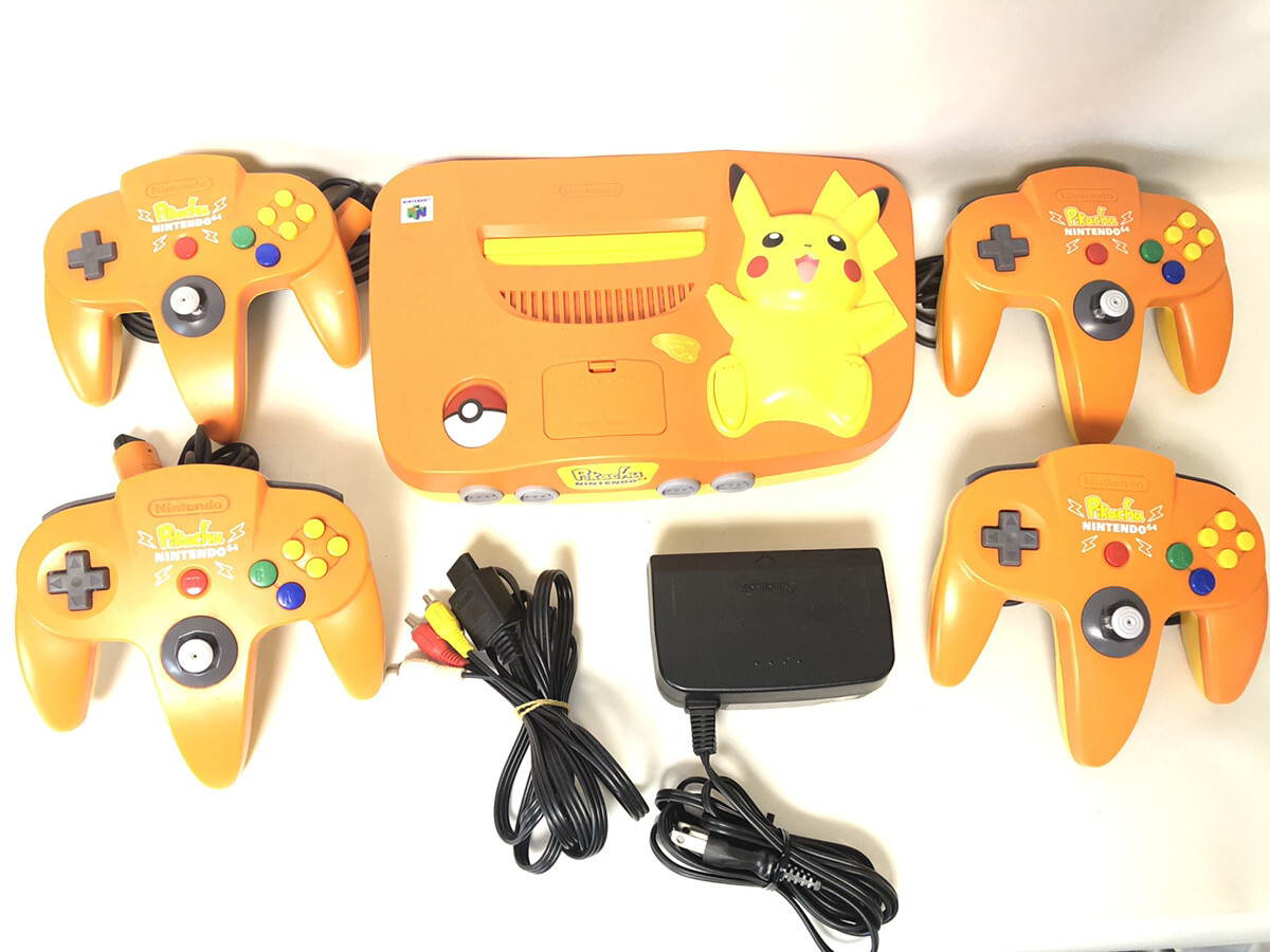 Nintendo 64 console N64 Region Free Smash Brothers Mario Kart include